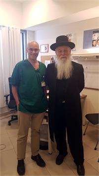 צילום יחצ: הרב משה שלזינגר והד"ר טל שביט